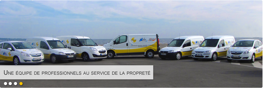 Manet dispose de plusieurs véhicule et agents d'entretien pour répondre rapidement aux demandes de nettoyage